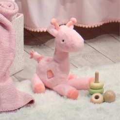 Lambs & Ivy Snuggle Jungle Pink Giraffe Plush Stuffed Animal Toy - Snuggles -Dollhouse Dreams Deals Store GUEST 02600f55 f68c 4297 9e43 73840c7fe588