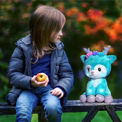 FAO Schwarz 14.5" Deer LED Plush With Sound 1 FAO Schwarz 14.5" Deer LED Plush With Sound