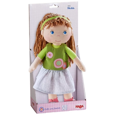 HABA Hedda 12" Soft Doll - Machine Washable With Embroidered Face 6 HABA Hedda 12" Soft Doll - Machine Washable With Embroidered Face - Image 6