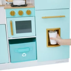 Teamson Kids Biscay Delight Classic Play Kitchen With Magnetic Refrigerator -Dollhouse Dreams Deals Store GUEST 08d46702 3443 4aef 8656 63f6928c9337