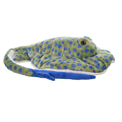 Wild Republic Cuddlekins Blue Spotted Ray Stuffed Animal, 12 Inches 3 Wild Republic Cuddlekins Blue Spotted Ray Stuffed Animal, 12 Inches - Image 3