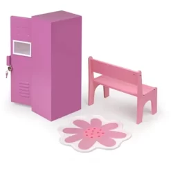 Badger Basket School Style Single Doll Locker Set With Bench, Rug And Accessories - Purple/Pink 12 Badger Basket School Style Single Doll Locker Set With Bench, Rug And Accessories - Purple/Pink -Dollhouse Dreams Deals Store GUEST 0bdc1033 16b1 41da a5a6 6bd0bba0947a
