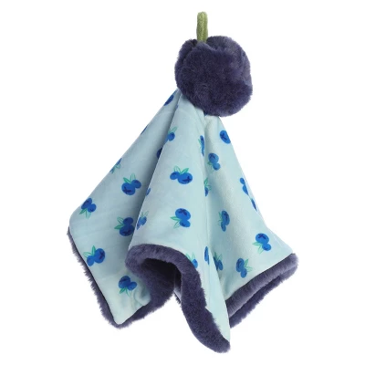 Ebba Large Blueberry Luvster Precious Produce Snuggly Baby Stuffed Animal Blue 13" 2 Ebba Large Blueberry Luvster Precious Produce Snuggly Baby Stuffed Animal Blue 13" - Image 2