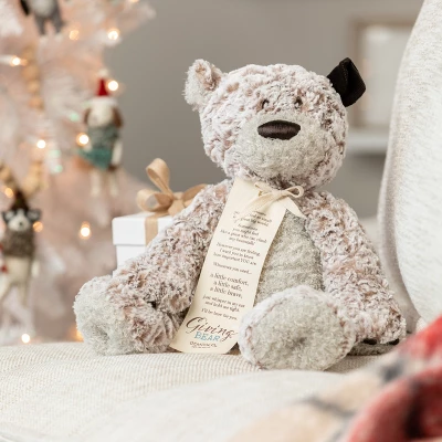 DEMDACO Giving Bear 16 Inches - Brown 5 DEMDACO Giving Bear 16 Inches - Brown - Image 5