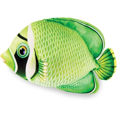 Underwraps Real Planet Butterfly Fish Green 13 Inch Realistic Soft Plush 1 Underwraps Real Planet Butterfly Fish Green 13 Inch Realistic Soft Plush