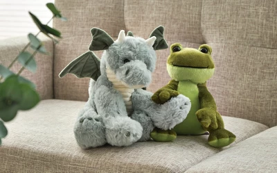 Bearington Burnie Plush Dragon Stuffed Animal, 10.5 Inch 2 Bearington Burnie Plush Dragon Stuffed Animal, 10.5 Inch - Image 2