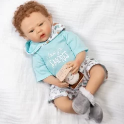 Paradise Galleries Reborn Baby Doll I Love You S-Mores 20 Inch Baby Doll - Brown Hair/Blue Gray Eyes 10 Paradise Galleries Reborn Baby Doll I Love You S-Mores 20 Inch Baby Doll - Brown Hair/Blue Gray Eyes -Dollhouse Dreams Deals Store GUEST 1b13f1ec b981 43bf b470 2d4a7ca9f9f4