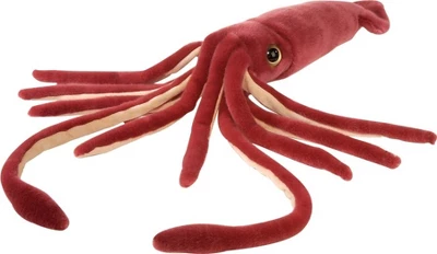 Wild Republic Wr Plush Squid Giant Stuffed Animal, 12 Inches 1 Wild Republic Wr Plush Squid Giant Stuffed Animal, 12 Inches