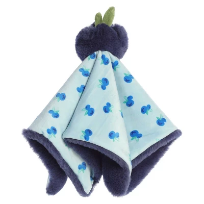 Ebba Large Blueberry Luvster Precious Produce Snuggly Baby Stuffed Animal Blue 13" 3 Ebba Large Blueberry Luvster Precious Produce Snuggly Baby Stuffed Animal Blue 13" - Image 3