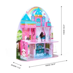 Olivia's Little World By Teamson Kids Furnished Castle Dollhouse For 12" Dolls -Dollhouse Dreams Deals Store GUEST 1f3c4cf5 3494 49b5 a7d9 3a0be96ef927