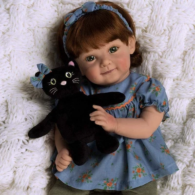 Paradise Galleries Reborn Toddler Doll In Fall-Themed/Halloween Outfit, 19 Inch Pumpkin Spice, 8-Piece Halloween Gift Set 2 Paradise Galleries Reborn Toddler Doll In Fall-Themed/Halloween Outfit, 19 Inch Pumpkin Spice, 8-Piece Halloween Gift Set - Image 2