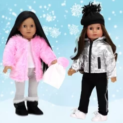 Sophia’s Coat, Winter Hat, Leggings And Boots For 18" Dolls, Pink -Dollhouse Dreams Deals Store GUEST 21dcb099 5c07 4e32 9a32 1beac41688d6