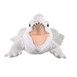 Wild Republic Cuddlekins White Alligator Stuffed Animal, 12 Inches