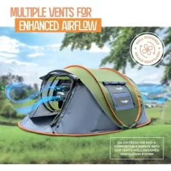 Camping Tent - 4-Person Easy Pop Up Tent With 2 Doors - UPF50+ Waterproof Instant Tent - Lightweight & Portable Family Tents Maple99 10 Camping Tent - 4-Person Easy Pop Up Tent With 2 Doors - UPF50+ Waterproof Instant Tent - Lightweight & Portable Family Tents Maple99 -Dollhouse Dreams Deals Store GUEST 27d6a91c 2969 4d84 a20a b913ab85e61a