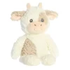 Ebba Huggy Collection 13" Clover Cow White Stuffed Animal