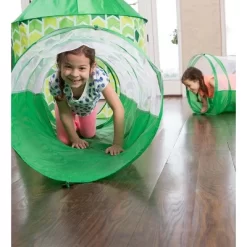 HearthSong Indoor Outdoor Two Green Pop-Up Play Tents And Two Tunnels For Kids -Dollhouse Dreams Deals Store GUEST 2a8ba7a9 7826 4299 b64d cb0276611975