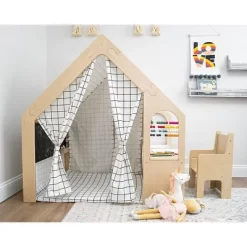 Avenlur Flair - Wooden 5 In 1 Indoor Playhouse Play Tent With Desk Table -Dollhouse Dreams Deals Store GUEST 2bfd4b42 8555 4b3a b6dd a03f23360efa