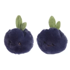 Ebba Mini Blueberry Rattle & Crinkle Set Precious Produce Adorable Baby Stuffed Animal Blue 4" -Dollhouse Dreams Deals Store GUEST 2c11b25c 4e75 4a78 a6d6 ee5f536f95e9