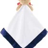 Bearington Baby Lil' Slugger Snuggler, Baseball Plush Teddy Bear Stuffed Animal Security Blanket, Lovey 15"