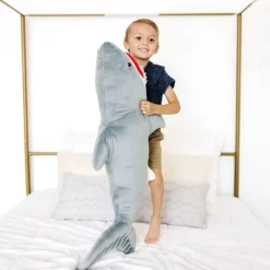 Melissa & Doug Giant Shark 3' Stuffed Animal -Dollhouse Dreams Deals Store GUEST 333b8135 a7a7 422e 8443 7780c62270e4