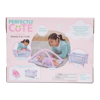 Perfectly Cute Deluxe 3 In 1 Play Crib For Baby Doll 5 Perfectly Cute Deluxe 3 In 1 Play Crib For Baby Doll - Image 5