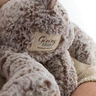 DEMDACO Jumbo Giving Bear 36 Inches - Brown 8 DEMDACO Jumbo Giving Bear 36 Inches - Brown - Image 8