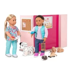 Our Generation Healthy Paws Vet Clinic Playset In Pink With Electronics For 18" Dolls -Dollhouse Dreams Deals Store GUEST 37e5a4c0 83b4 419d 9529 491289c9a5dd