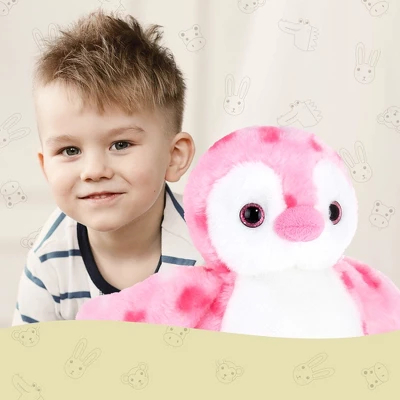 Bearington Precious Heart Stuffed Animal Penguin Plush Heart Printed, 9 Inches 3 Bearington Precious Heart Stuffed Animal Penguin Plush Heart Printed, 9 Inches - Image 3