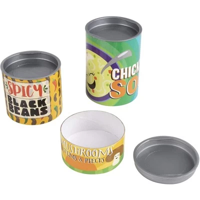 Juvale 16-Piece Grocery Store Kids Pretend Play Stackable Cardboard Cans Toy Foods 1 Juvale 16-Piece Grocery Store Kids Pretend Play Stackable Cardboard Cans Toy Foods