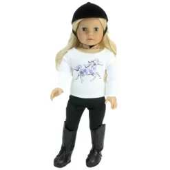 Sophia’s 4 Piece Horseback Riding Outfit With Riding Boots Set For 18'' Dolls, Black -Dollhouse Dreams Deals Store GUEST 47550faa e3b8 4644 b063 2c4933d30520