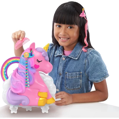 Polly Pocket Rainbow Unicorn Salon Compact 1 Polly Pocket Rainbow Unicorn Salon Compact