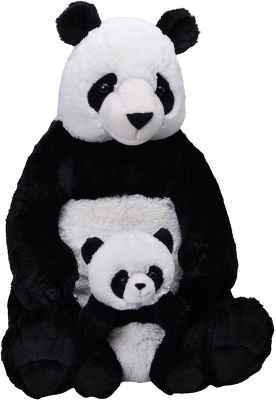 Wild Republic Mom & Baby Jumbo Panda Stuffed Animal, 30 Inches 1 Wild Republic Mom & Baby Jumbo Panda Stuffed Animal, 30 Inches