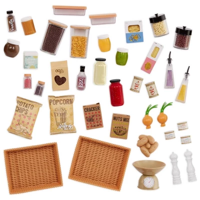 Our Generation Pretty Pantry Home Kitchen Furniture Set For 18" Dolls 5 Our Generation Pretty Pantry Home Kitchen Furniture Set For 18" Dolls - Image 5