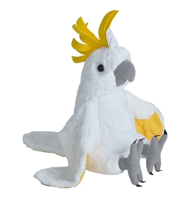 Wild Republic Cuddlekins Cockatoo Stuffed Animal, 12 Inches 1 Wild Republic Cuddlekins Cockatoo Stuffed Animal, 12 Inches