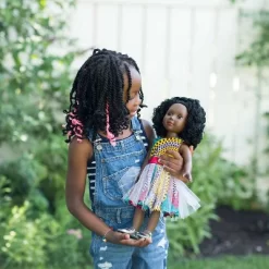 Ikuzi Dolls Multi Colored Dress Doll With Black Hair 18" Fashion Doll -Dollhouse Dreams Deals Store GUEST 4b88b1ef d03a 4b30 9ecd 85427e42e9dd