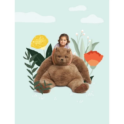 Manhattan Toy Kodiak Bear Jumbo Plush Toy 2 Manhattan Toy Kodiak Bear Jumbo Plush Toy - Image 2