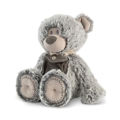 DEMDACO Gray Pocket Prayer Bear 11" 2 DEMDACO Gray Pocket Prayer Bear 11" - Image 2