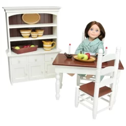 The Queen's Treasures 18 In Doll Fully Wooden Kitchen Table And Two Chairs 11 The Queen's Treasures 18 In Doll Fully Wooden Kitchen Table And Two Chairs -Dollhouse Dreams Deals Store GUEST 5355771a 261b 4832 83e0 617a946d6a61