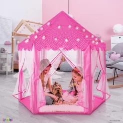 Large Playhouse Tent - Princess Castle Pink With Star Lights And Carry Bag - Play22USA 12 Large Playhouse Tent - Princess Castle Pink With Star Lights And Carry Bag - Play22USA -Dollhouse Dreams Deals Store GUEST 548377c0 2569 4e49 aed8 f116b36cbad9