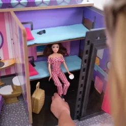 KidKraft 2-in-1 Wooden Hotel & Waterslide Dollhouse -Dollhouse Dreams Deals Store GUEST 5a88a2d9 6cab 4a36 8f41 d8085043d54c