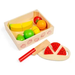 Bigjigs Toys Cutting Fruit Crate Wooden Role Play Toy Set Of 18 -Dollhouse Dreams Deals Store GUEST 5b1aeccf 8c0e 487d b818 e49aa33b7eda