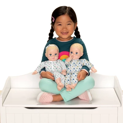 Perfectly Cute Boy Girl Twins Blonde Hair - Blue Eyes 2 Perfectly Cute Boy Girl Twins Blonde Hair - Blue Eyes - Image 2