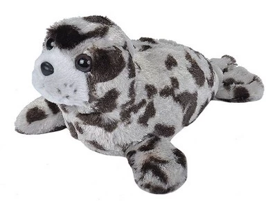 Wild Republic Cuddlekins Mini Harbor Seal Stuffed Animal, 8 Inches 1 Wild Republic Cuddlekins Mini Harbor Seal Stuffed Animal, 8 Inches