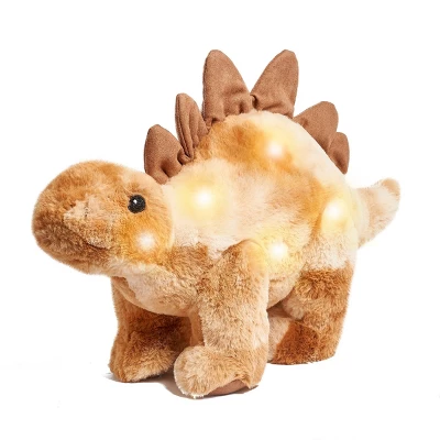 FAO Schwarz 12" Stegosaurus LED Plush With Sound 4 FAO Schwarz 12" Stegosaurus LED Plush With Sound - Image 4