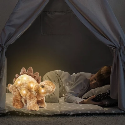 FAO Schwarz 12" Stegosaurus LED Plush With Sound 1 FAO Schwarz 12" Stegosaurus LED Plush With Sound