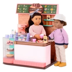 Our Generation Love U Latte Coffee Shop Playset For 18" Dolls -Dollhouse Dreams Deals Store GUEST 67db2db4 ce45 422b bfbf 22ce06962572