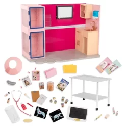 Our Generation Healthy Paws Vet Clinic Playset In Pink With Electronics For 18" Dolls -Dollhouse Dreams Deals Store GUEST 681b0e30 d78d 4e33 aed8 da5736e8e3a2