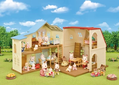 Calico Critters Hillcrest Home Gift Set, Dollhouse Playset With Figures, Furniture And Accessories 1 Calico Critters Hillcrest Home Gift Set, Dollhouse Playset With Figures, Furniture And Accessories
