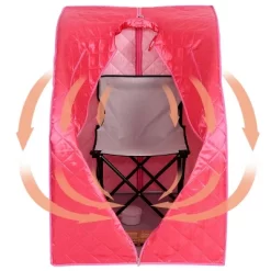 Costway 9-gear Adjustable Temperature Portable Steam Sauna W/ Herbal Box Black -Dollhouse Dreams Deals Store GUEST 696bd03f cff9 4354 8d06 1368a013b0ed