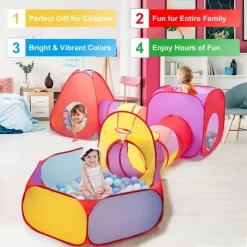 Costway 7pc Kids Ball Pit Play Tents & Tunnels Pop Up Baby Toy Gifts -Dollhouse Dreams Deals Store GUEST 6f69c1fc f9db 4986 9697 e4d0b35daae2